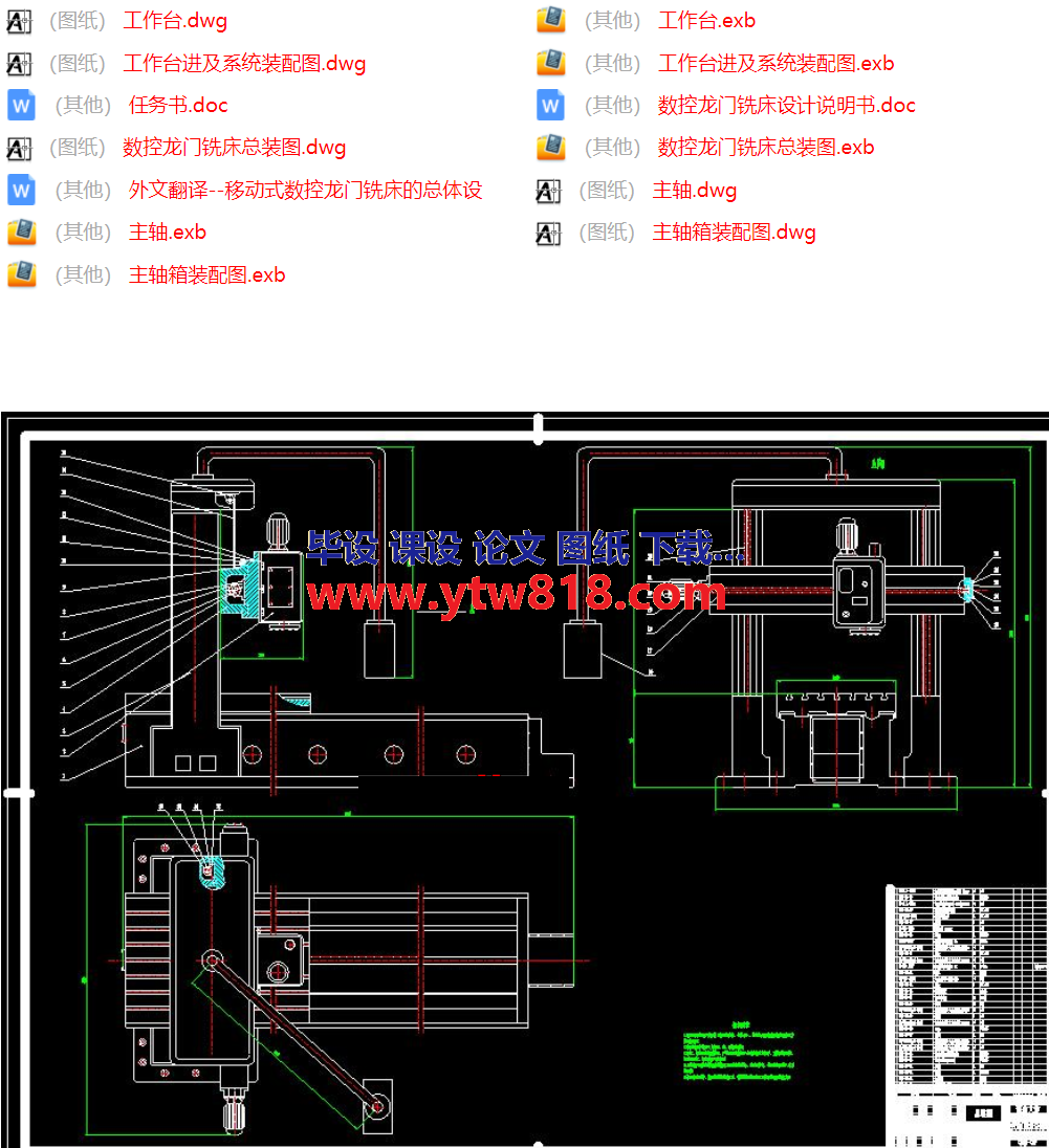 数控龙门铣床设计.png