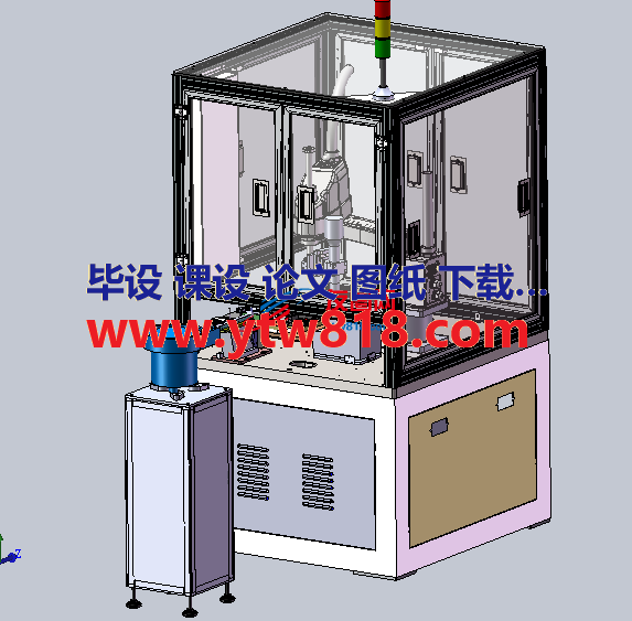 气吸式机器人锁螺丝机——SolidWorks