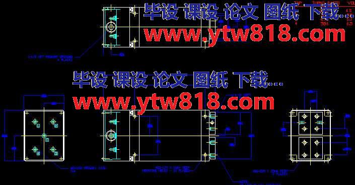 变压器CAD图纸