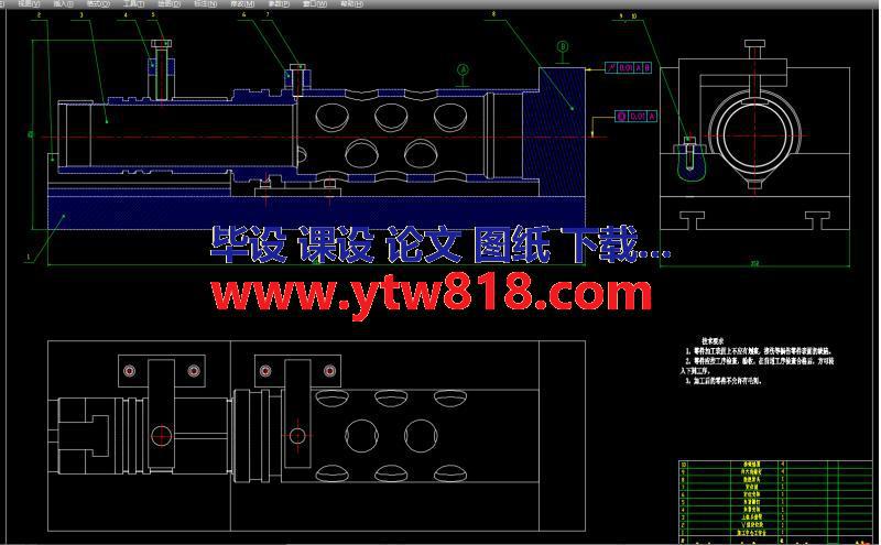 上接头通管机械加工工艺及相关工序夹具设计毕业设计全套