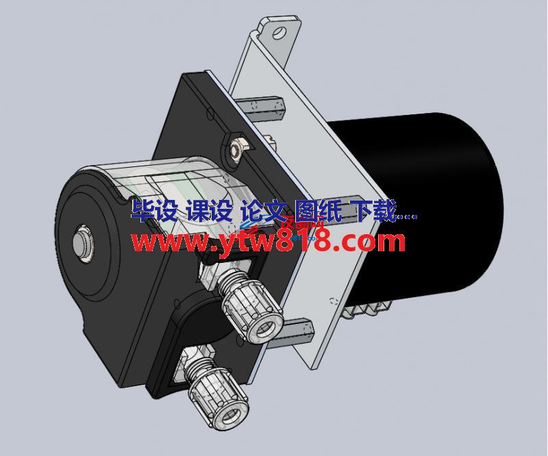 蠕动泵（solidworks)