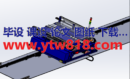 轨道车RGV(穿梭车、集电轨供电搬运车)3D模型图纸 SOLIDWORKS设计1