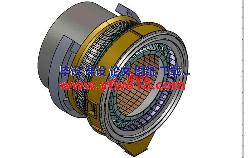 回转窑入口(solidworks)