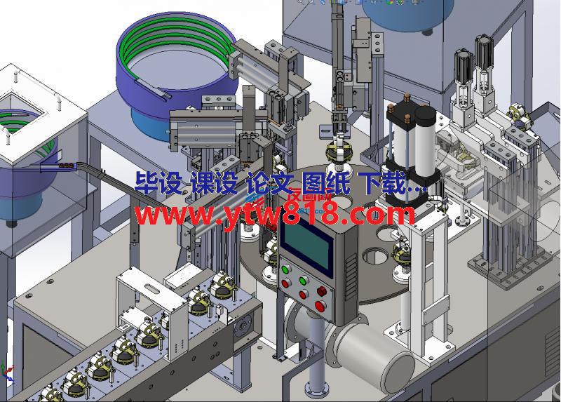 六角螺母拧紧机3D数模图纸 Solidworks设计