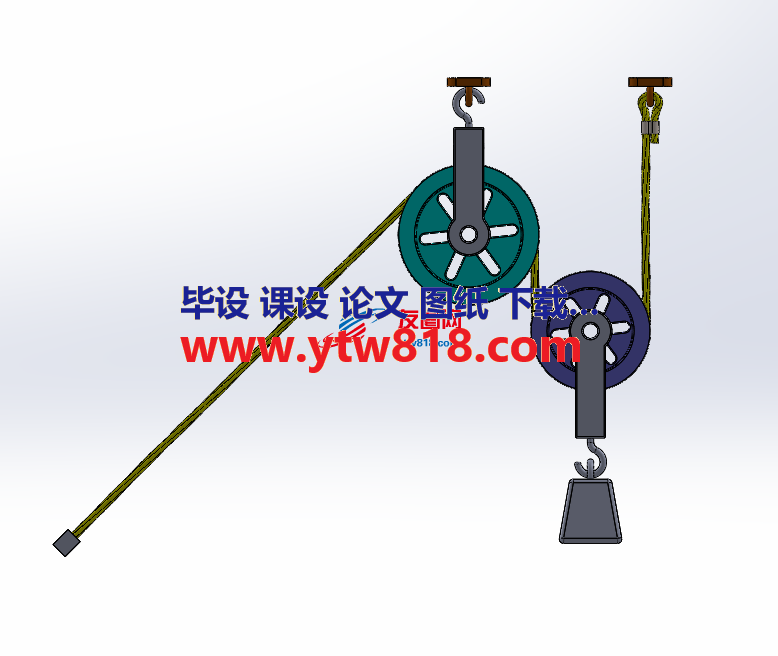 动定滑轮组模型