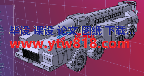 OTRK R-300导Dan发射车简易玩具数模3D图纸 STEP格式