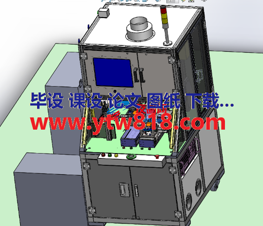 电阻焊机3D数模图纸 Solidworks设计