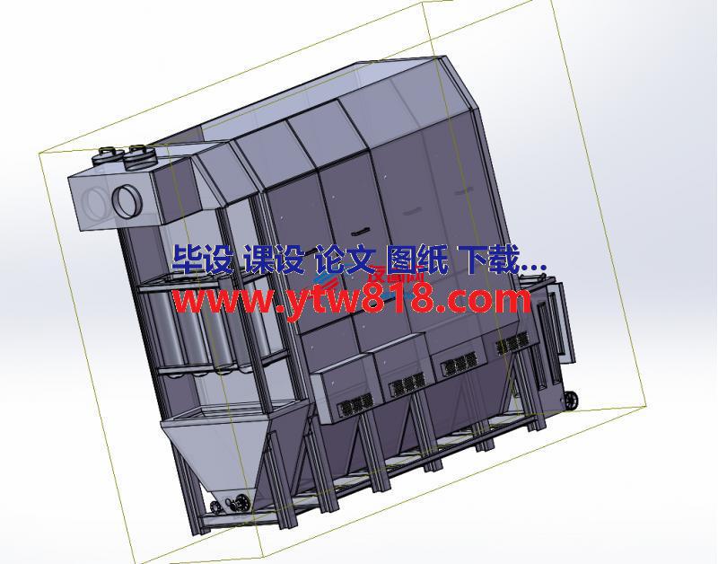 静电除尘器三维图