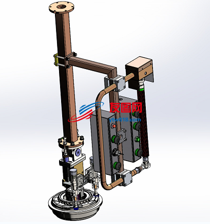 离合器装卸夹具3D数模图纸 Solidworks设计