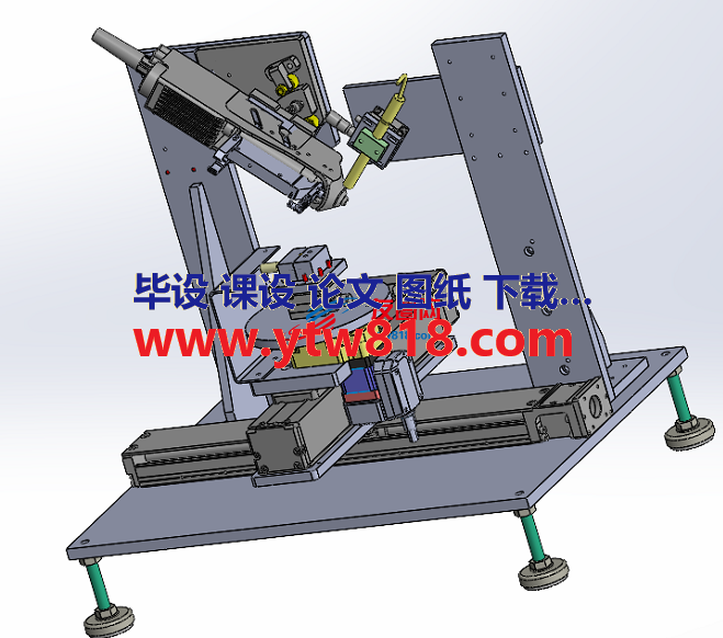 Bonding Machine焊接机3D数模图纸 x_t格式