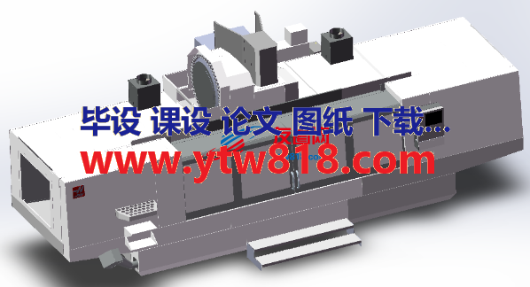 40t加工中心钣金外壳3D数模图纸 x_t STEP格式