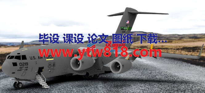 波音C-17运输机 Globemaster III obj格式