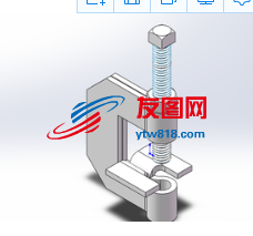 支柱槽梁安装夹