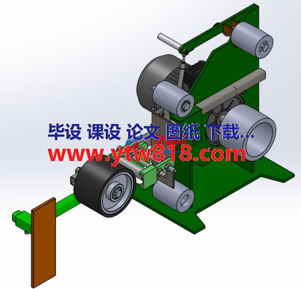 研磨机构3D图纸 STEP格式