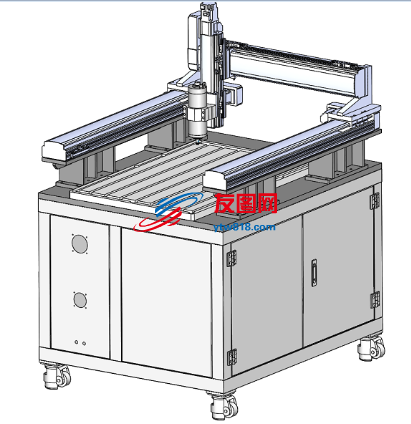 CNC MINI 9060迷你数控机床3D图纸 x_t格式