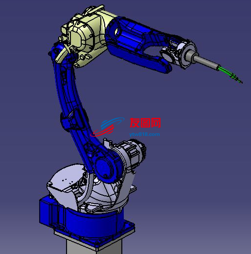 robot-welding yaskaw焊接机器人模型3D图纸 STP格式