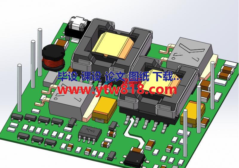 40W（DC-DC）转换电路（器）模型