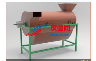 椰子纤维分离机模型