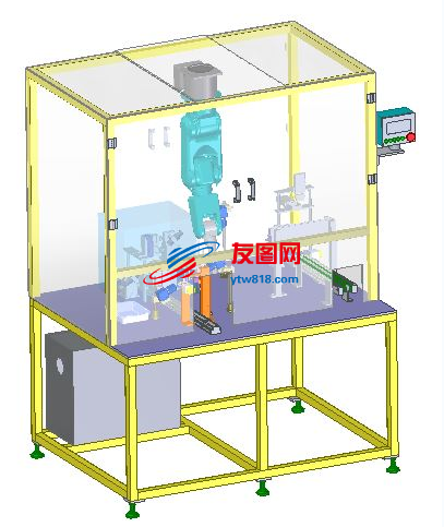 装配机械臂3D数模图纸 x_t格式