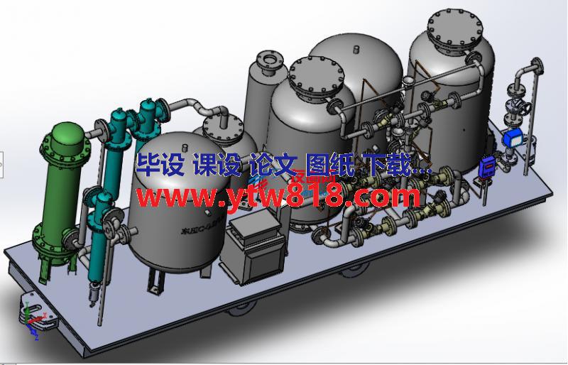 制氮机solidworks设计