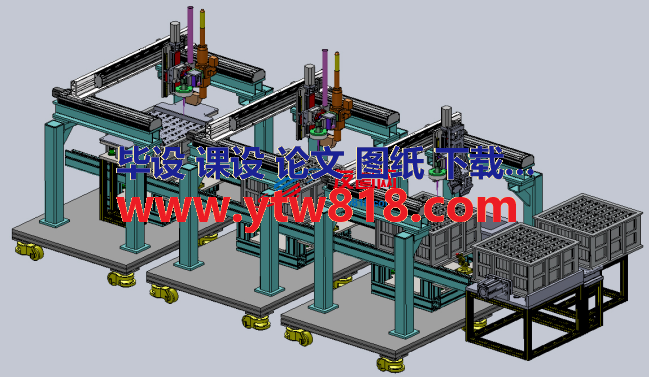 锂电池注液孔激光自动封孔机solidworks设计