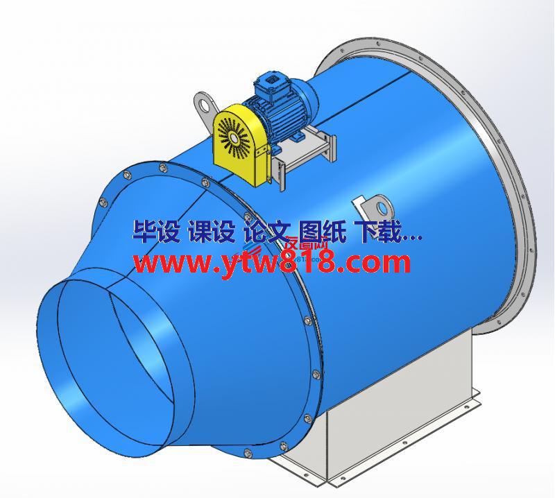 离心风机设计模型图