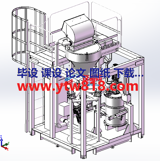 滚筒式搅拌机solidworks设计