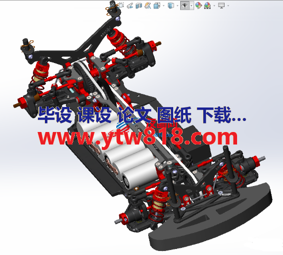 T.O.P. Racing Photon遥控赛车模型3D图纸 Solidworks设计 附STEP