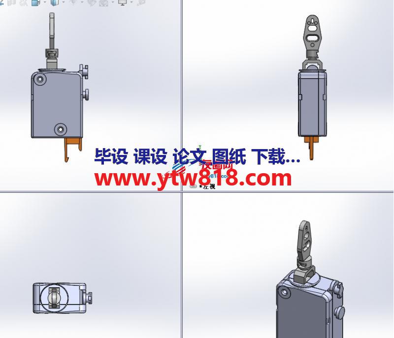 中央锁定执行器结构套图