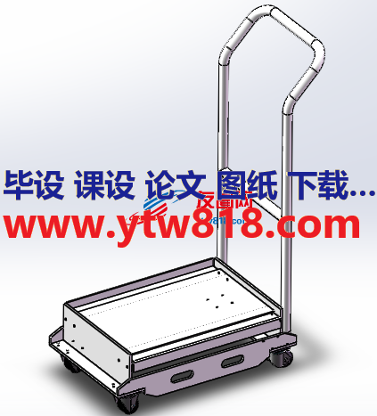 电池平板车solidworks设计