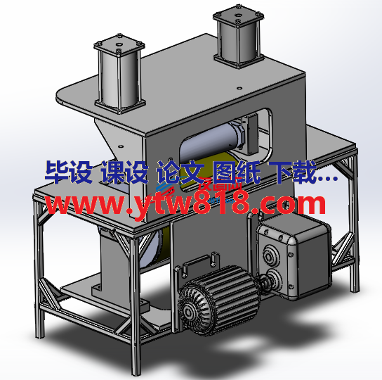 滚圆锥机solidworks设计