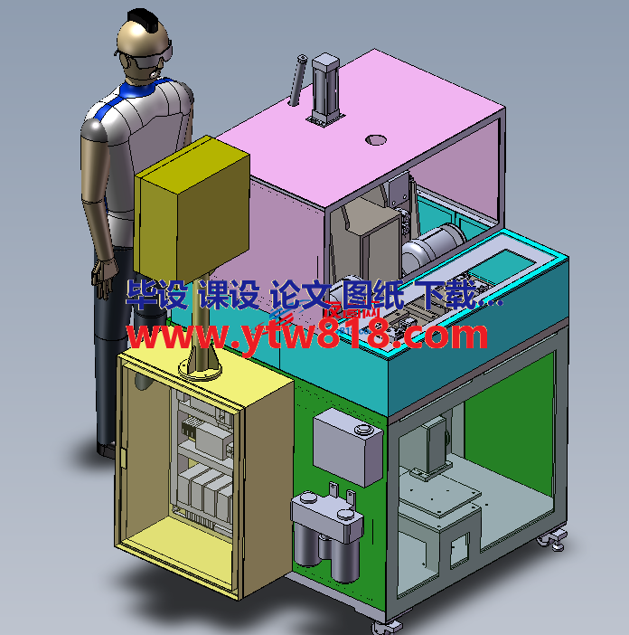 特殊齿轮加工制造机solidworks设计