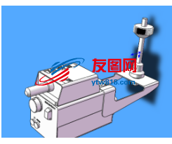 焊锡电控器三维结构图