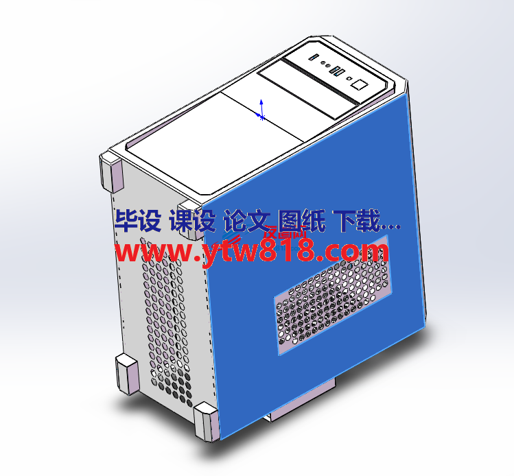 电脑机箱模型3D图