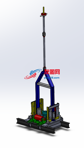 起吊矫直器设计模型