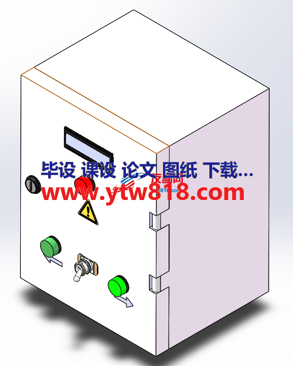 变频控制器三维套图