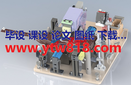 螺纹检测设备3D图纸 Solidworks设计