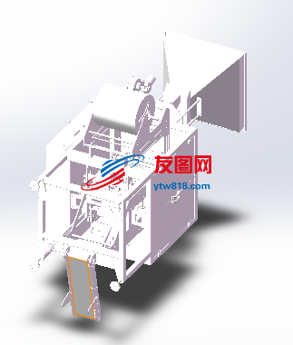 自动装袋机模型设计图