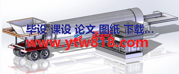 工业罐车底盘3D图纸 Solidworks 附STEP格式