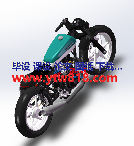 本田摩托车设计模型