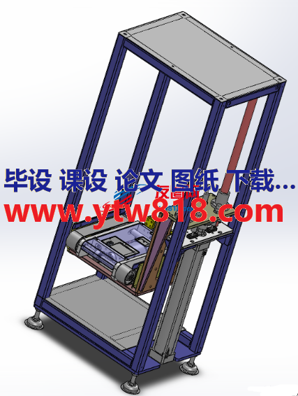 齿轮联动升降机3D数模图纸 Solidworks设计 附STEP