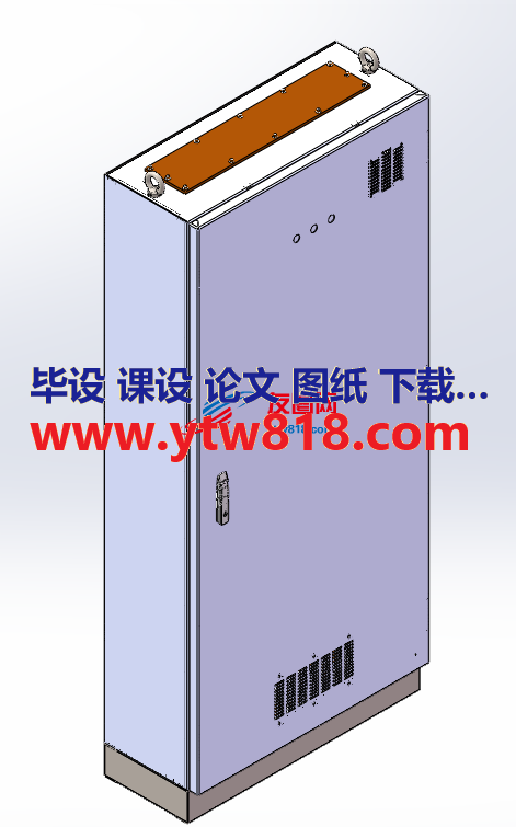 电气外壳机箱三维套图