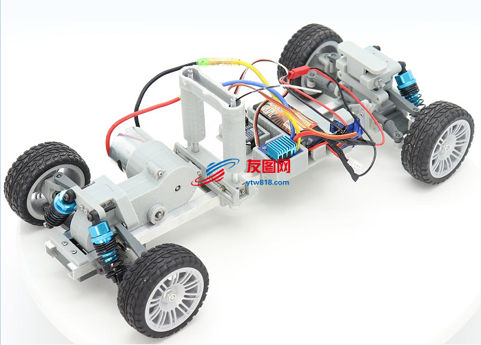3D打印RC遥控车(1比10)模型3D图纸 STL格式