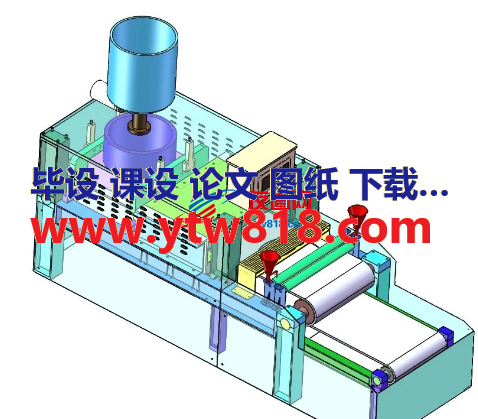 凉皮机3D图纸 Solidworks设计