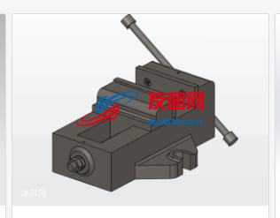 机械虎钳模型