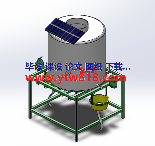 太阳能自动吸收器设计模型