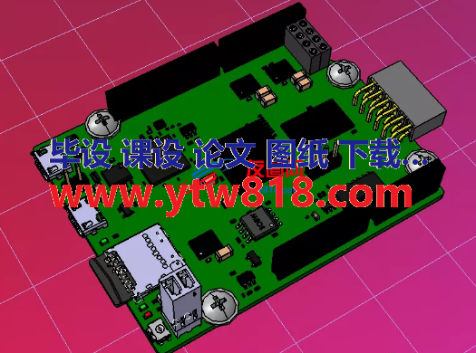 trenz electronic gmbh te0723开发电路板和套件模型3D图纸 STEP