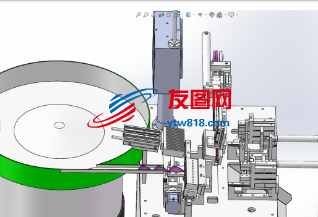 全自动穿线机3D数模图纸 Solidworks设计