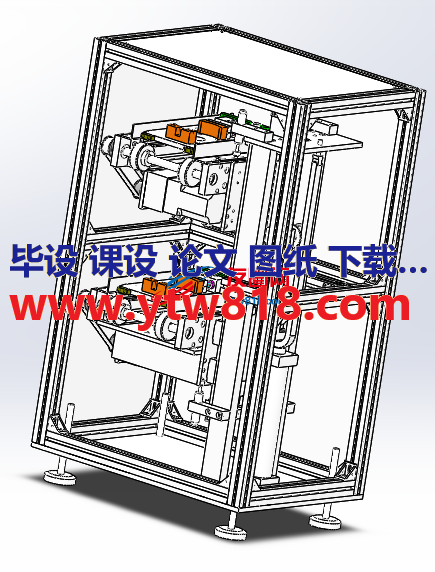 链式升降机设计模型套图