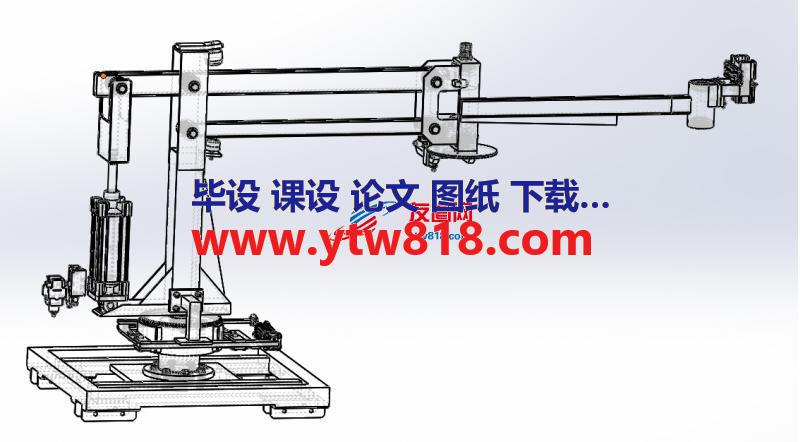 起吊机械结构三维套图